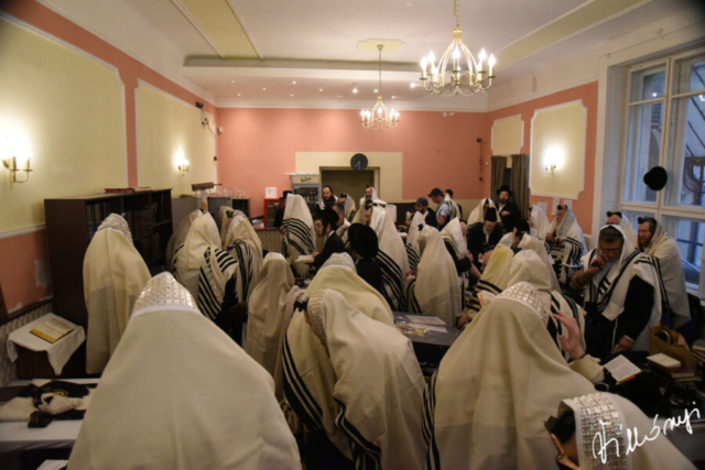 The visit of the Pupa Rebbe